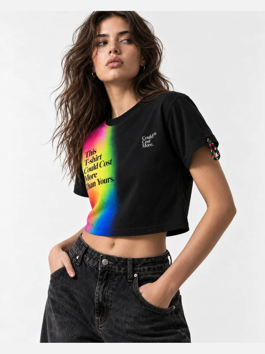 The T-shirt. editorial portrait.